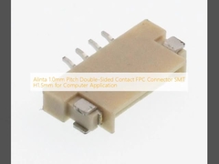 Alinta 1.0mm Pitch Doppelseitiger Kontakt FPC-Anschluss SMT H1.5mm für Computeranwendungen